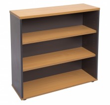 Axis 18 Bookcase. Ht 725, 900, 1200, 1500, 1800, 2100. Width 900, 1200, 1500, 1800. Depth 320, 350, 400